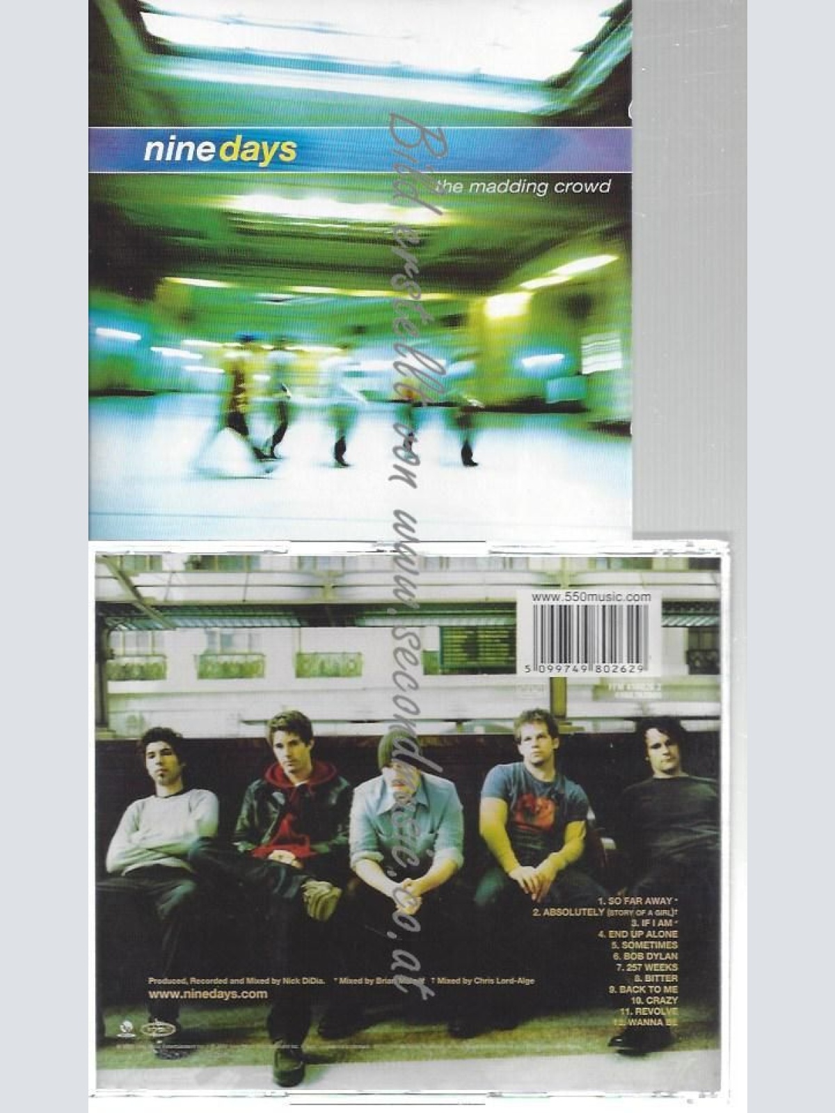 CD--NINE DAYS--    THE MADDING CROWD