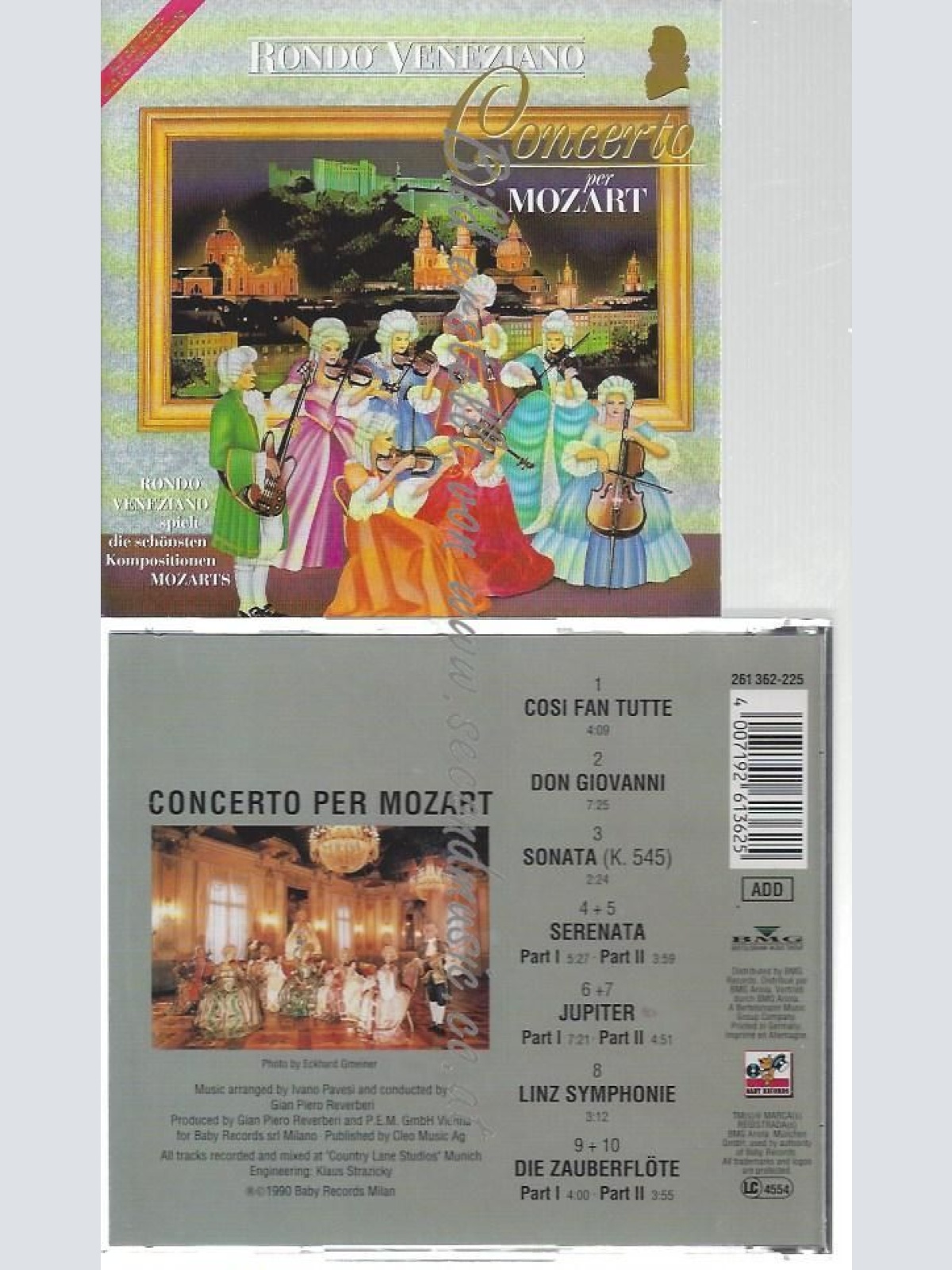 CD--RONDÒ VENEZIANO--    CONCERTO PER MOZART