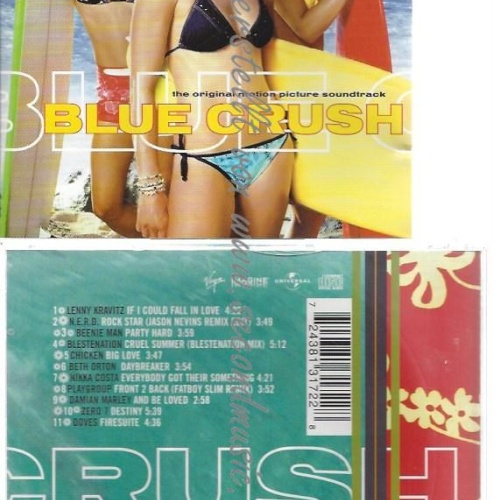 CD--VARIOUS ARTISTS--    BLUE CRUSH SOUNDTRACK [EXPLICIT]