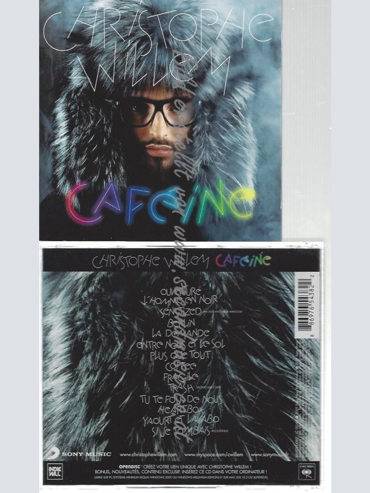 CD--CHRISTOPHE WILLEM--    CAFÉINE -VERSION DELUXE-
