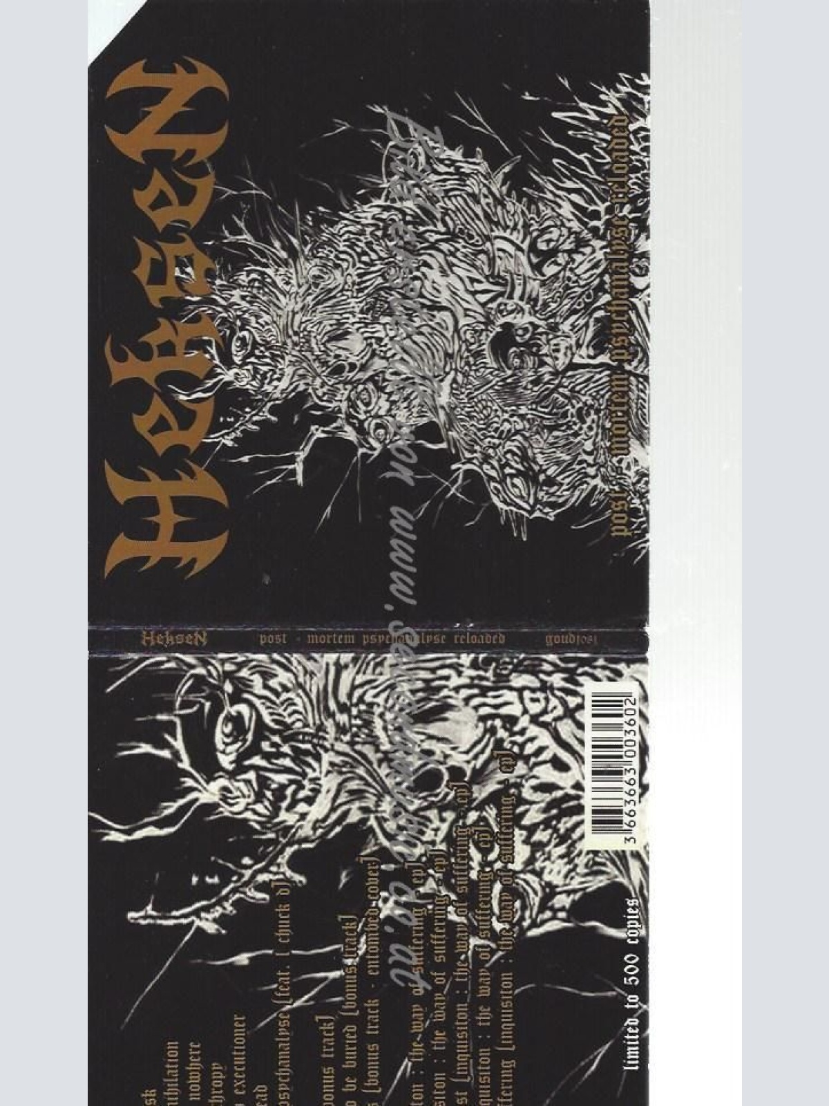 CD--HEKSEN--    POST-MORTEM PSYCHANALYSE RELOADED [EXPLICIT]