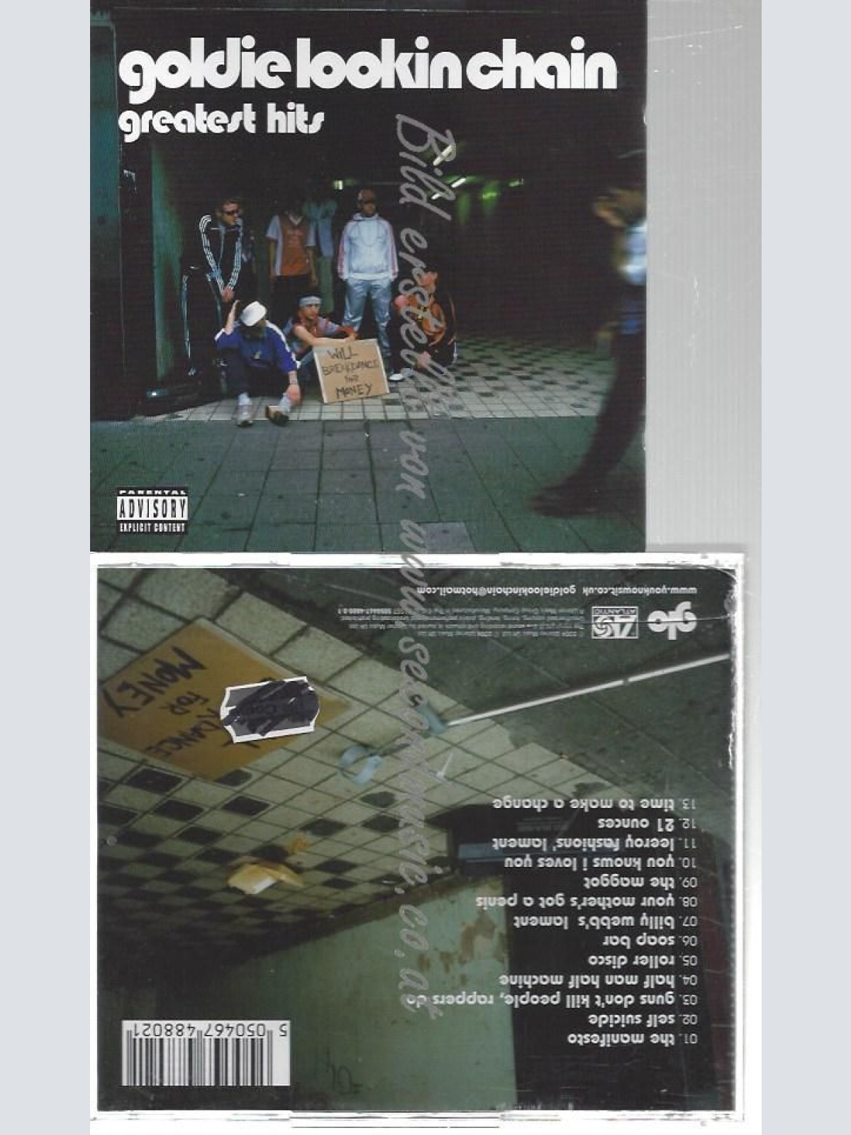 CD--GOLDIE LOOKIN CHAIN--    GREATEST HITS -LIVE-