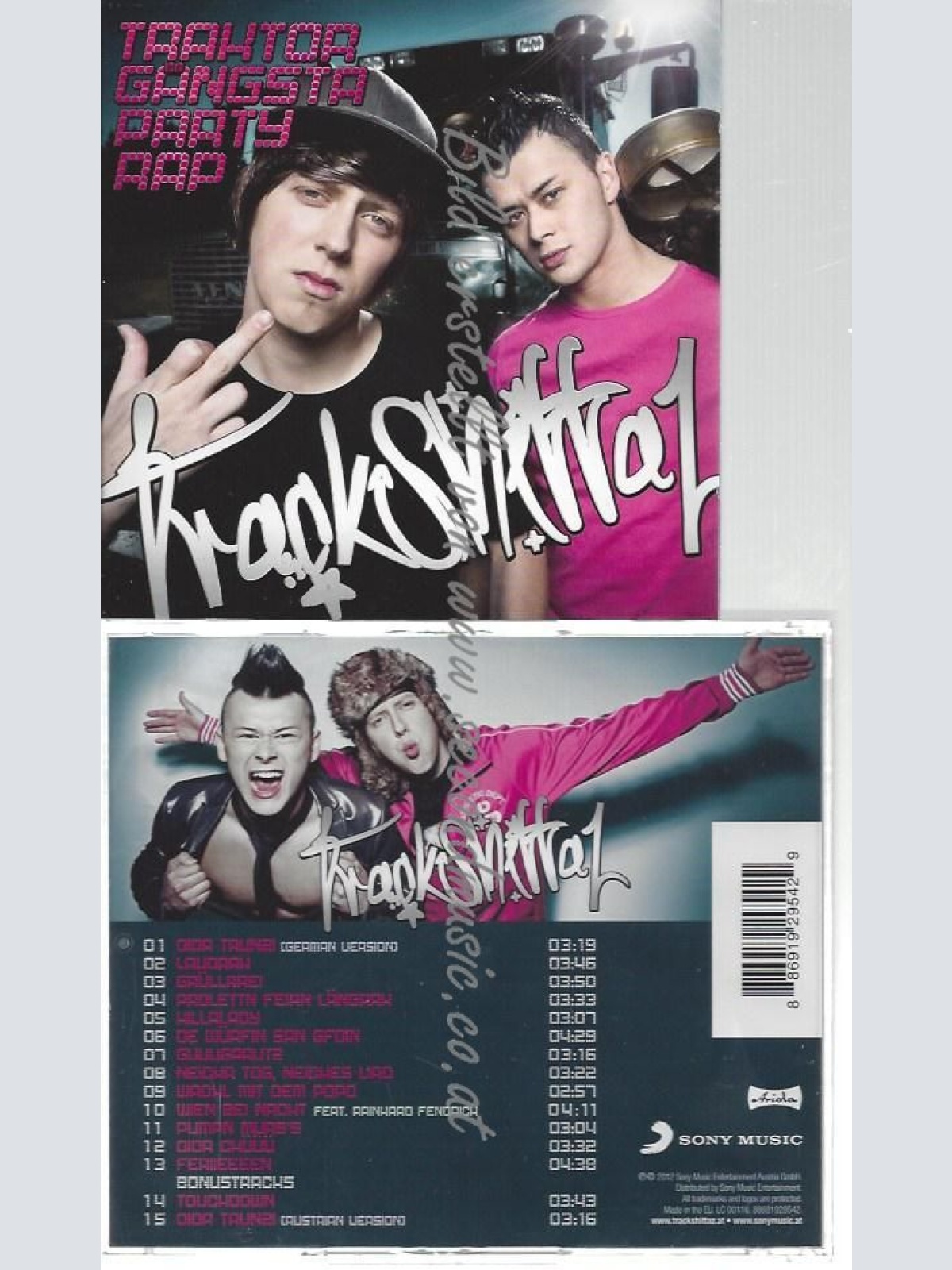 CD--TRACKSHITTAZ--    TRAKTORGÄNGSTAPARTYRAP