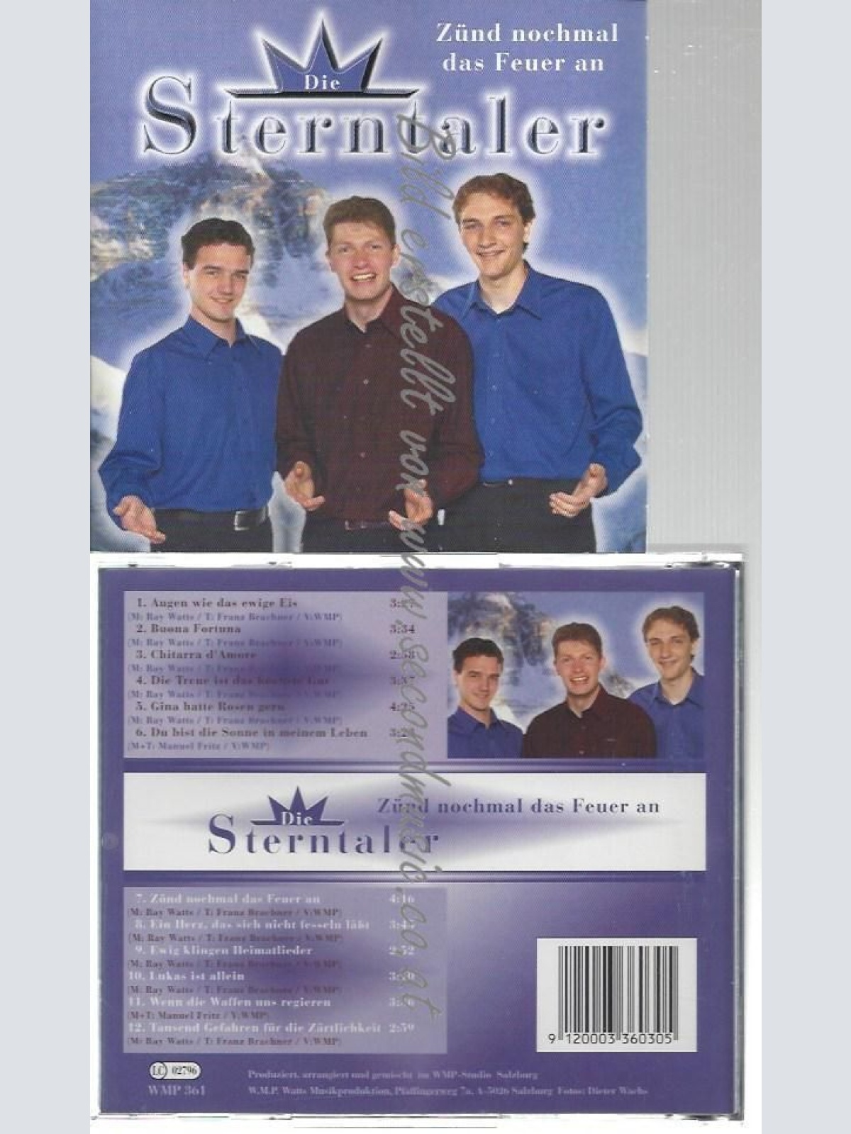 CD--DIE STERNTALER--ZÜND NOCHMAL DAS FEUER AN