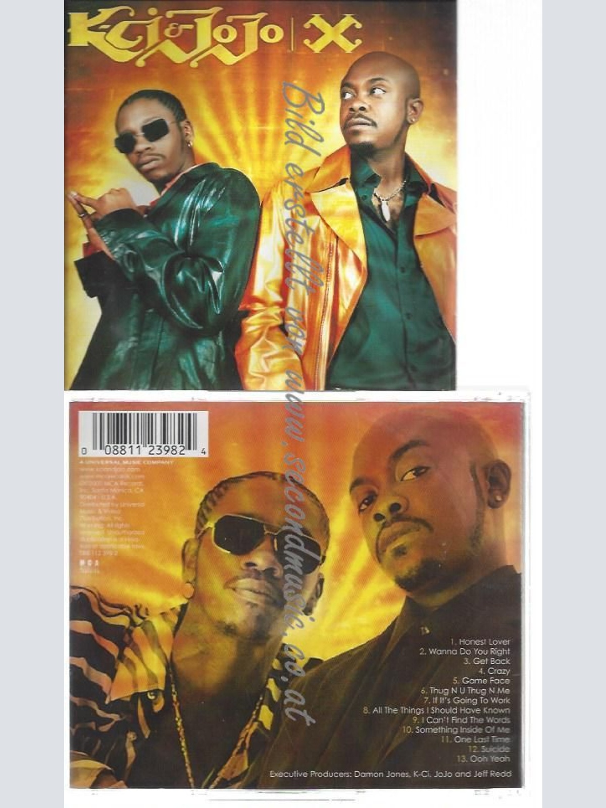 CD--K-CI & JOJO--    X