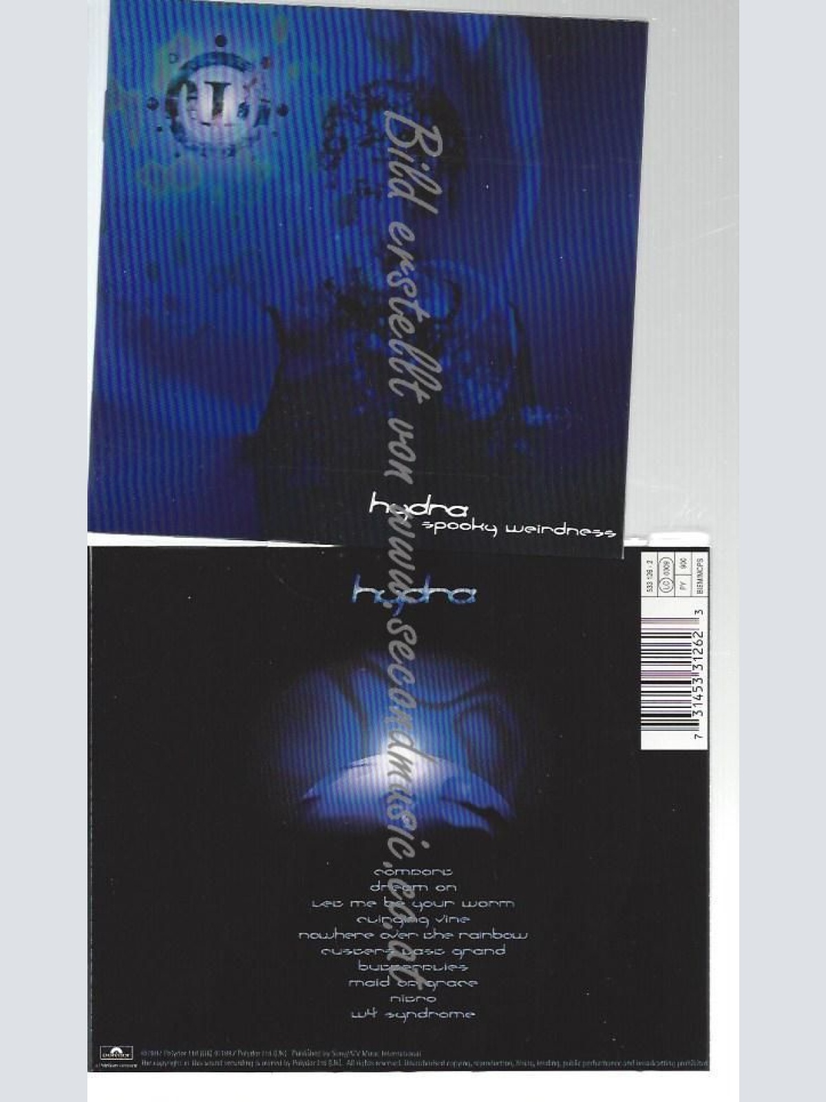 CD--HYDRA--    SPOOKY WEIRDNESS