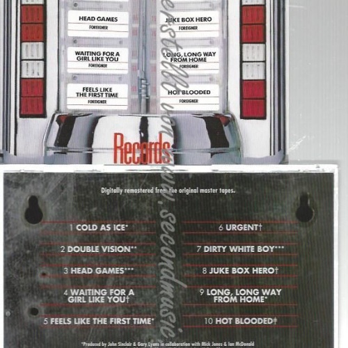 CD--FOREIGNER--    RECORDS