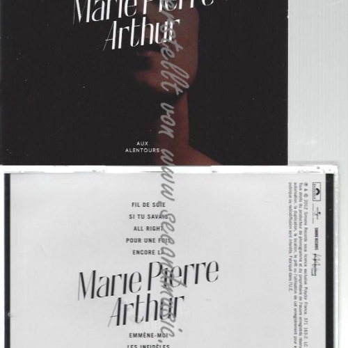 CD--MARIE PIERRE ARTHUR--    AUX ALENTOURS