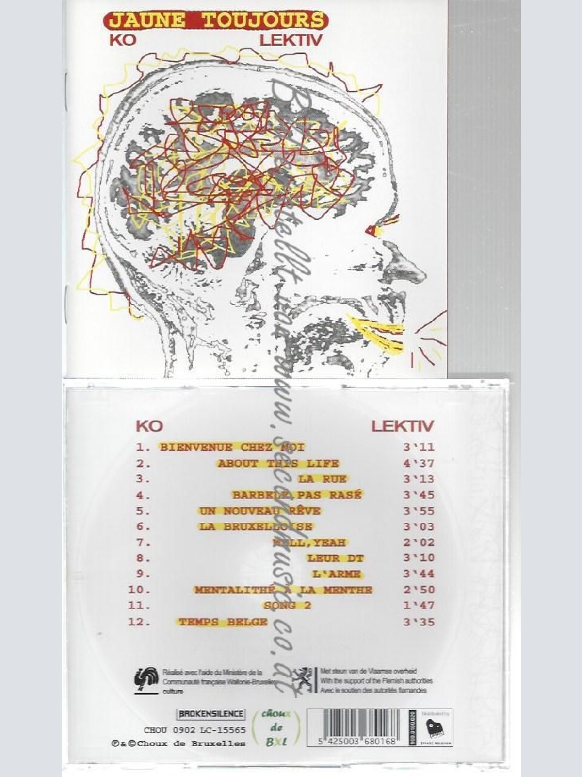CD--JAUNE TOUJOURS--    KOLEKTIV