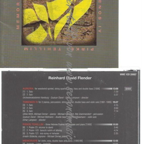 CD--ELMAR LAMPSON UND REINHARD DAVID FLENDER--    AURORA