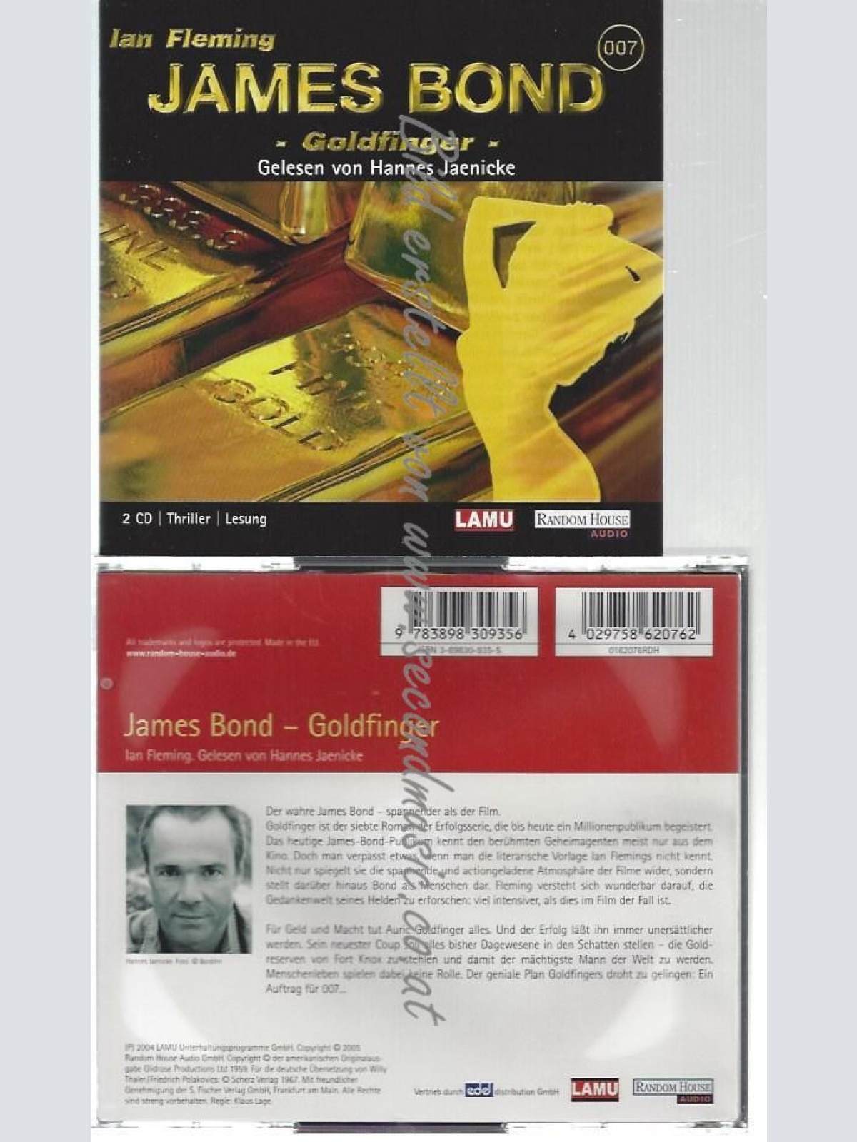 CD--IAN FLEMING--    JAMES BOND-GOLDFINGER