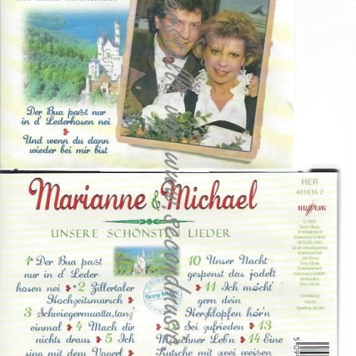 CD--MARIANNE & MICHAEL--    UNSERE SCHÖNSTEN LIEDER