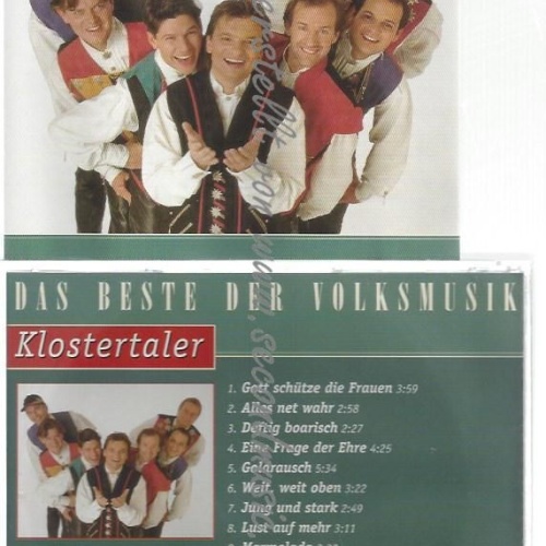 CD--KLOSTERTALER--    DAS BESTE DER VOLKSMUSIK: KLOSTERTALER