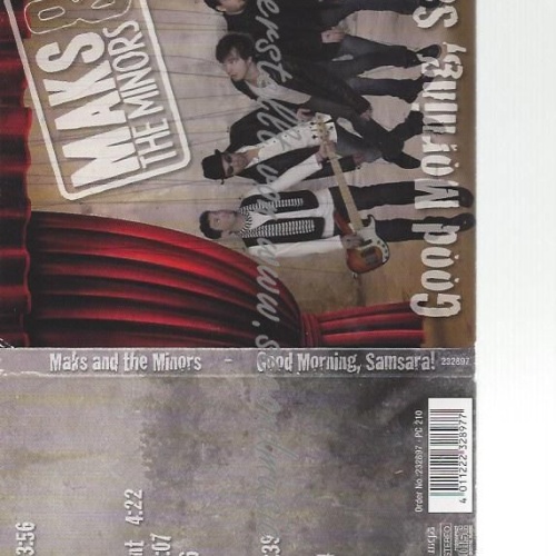 CD--MAKS & THE MINORS--    GOOD MORNING, SAMSARA!