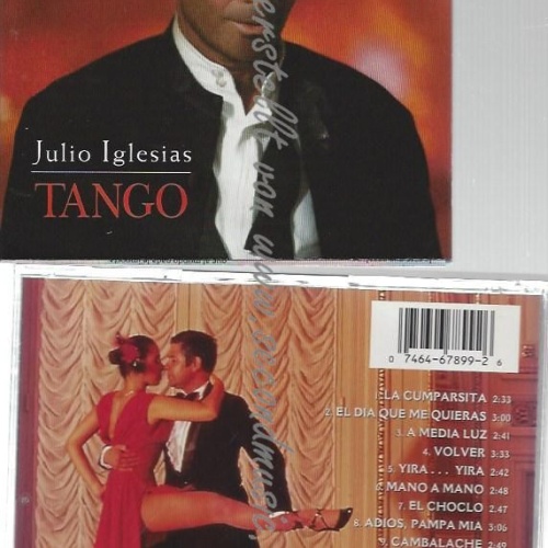 CD--JULIO IGLESIAS--    TANGO