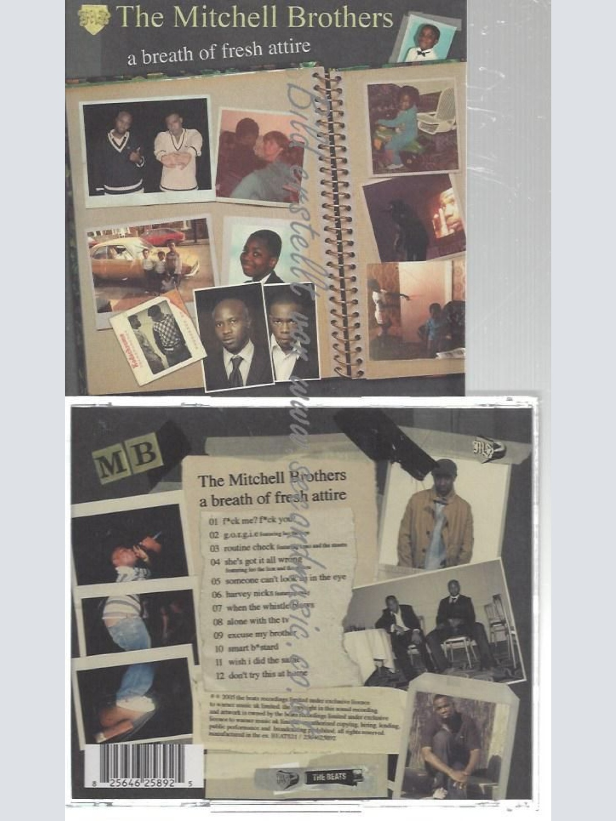 CD--THE MITCHELL BROTHERS--    A BREATH OF FRESH ATTIRE [EXPLICIT]