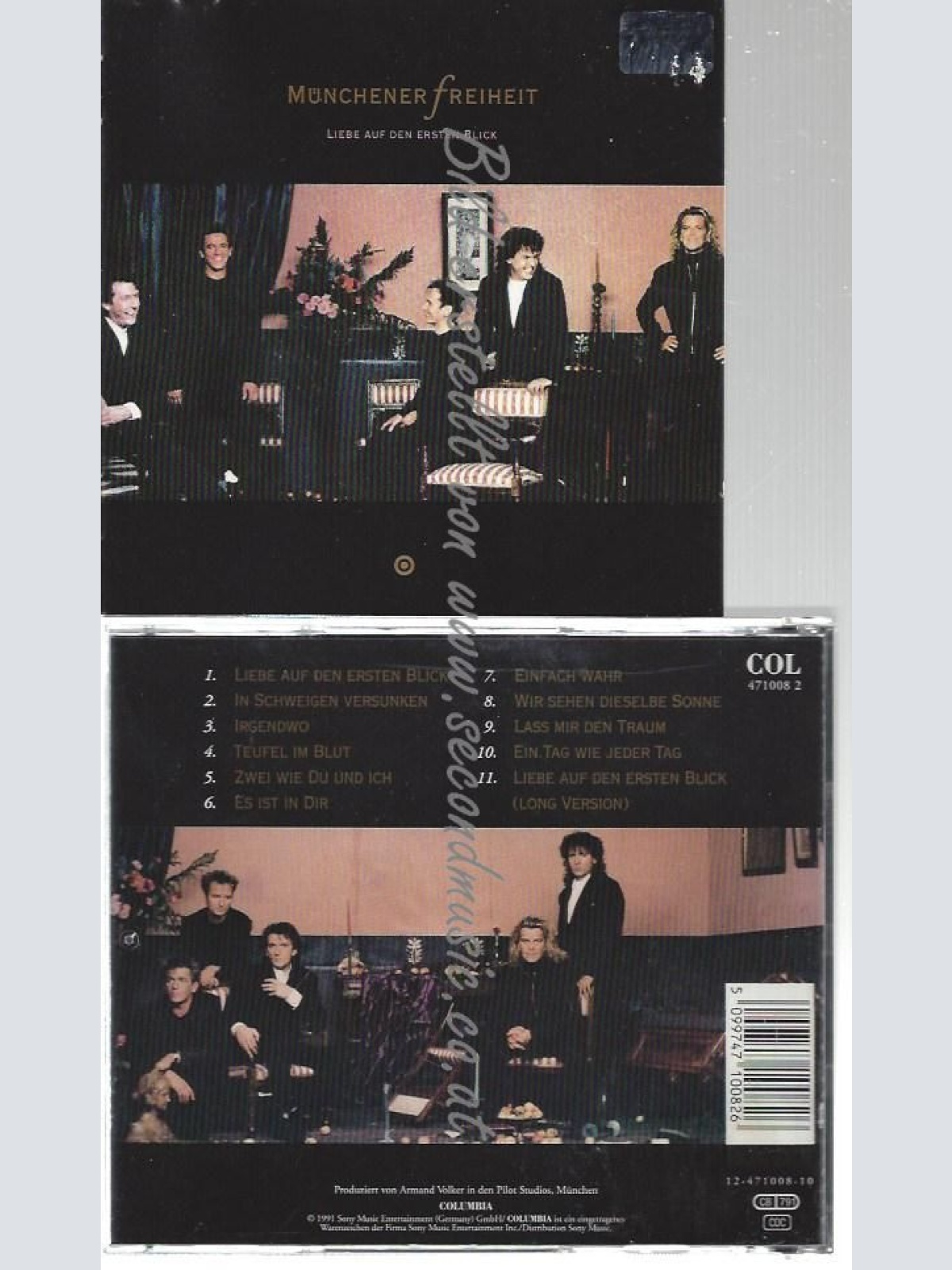 CD--MÜNCHENER FREIHEIT--    LIEBE AUF DEN ERSTEN BLICK