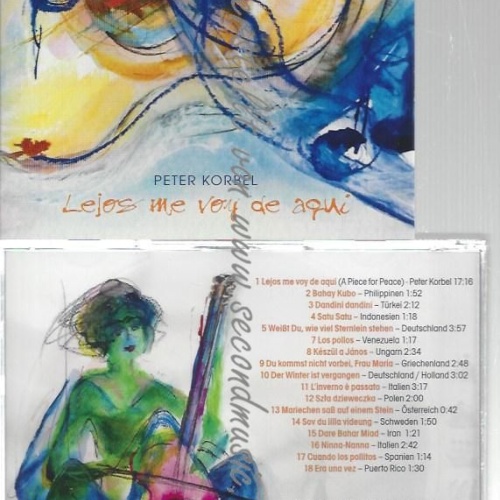 CD--PETER KORBEL--    LEJOS ME VOY DE AQUI