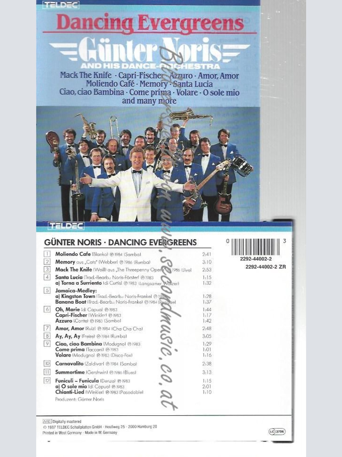 CD--GUNTER NORIS--    DANCING EVERGREENS