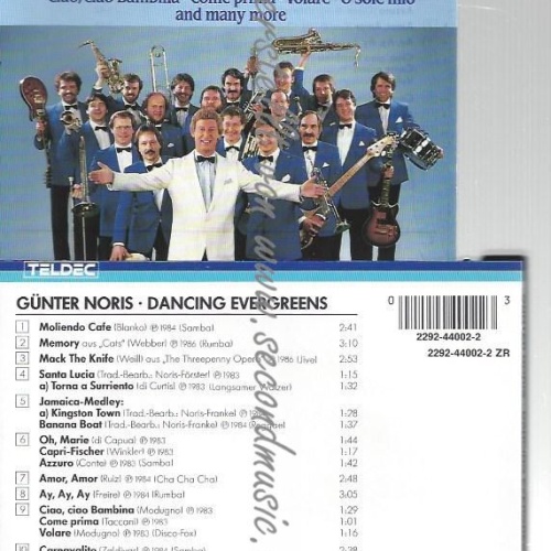 CD--GUNTER NORIS--    DANCING EVERGREENS