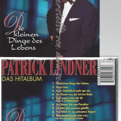 CD--PATRICK LINDNER--    DIE KLEINEN DINGE DES LEBENS