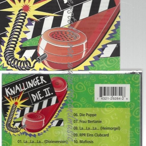 CD--HEINER KNALLINGER--    KNALLINGER DIE II.