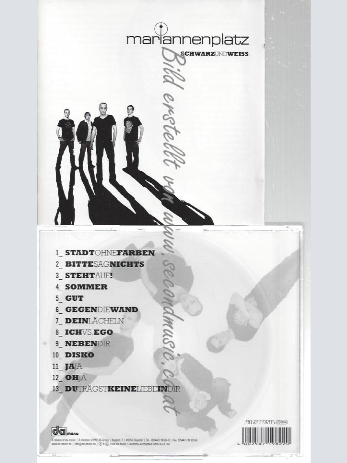 CD--MARIANNENPLATZ--    SCHWARZ UND WEISS