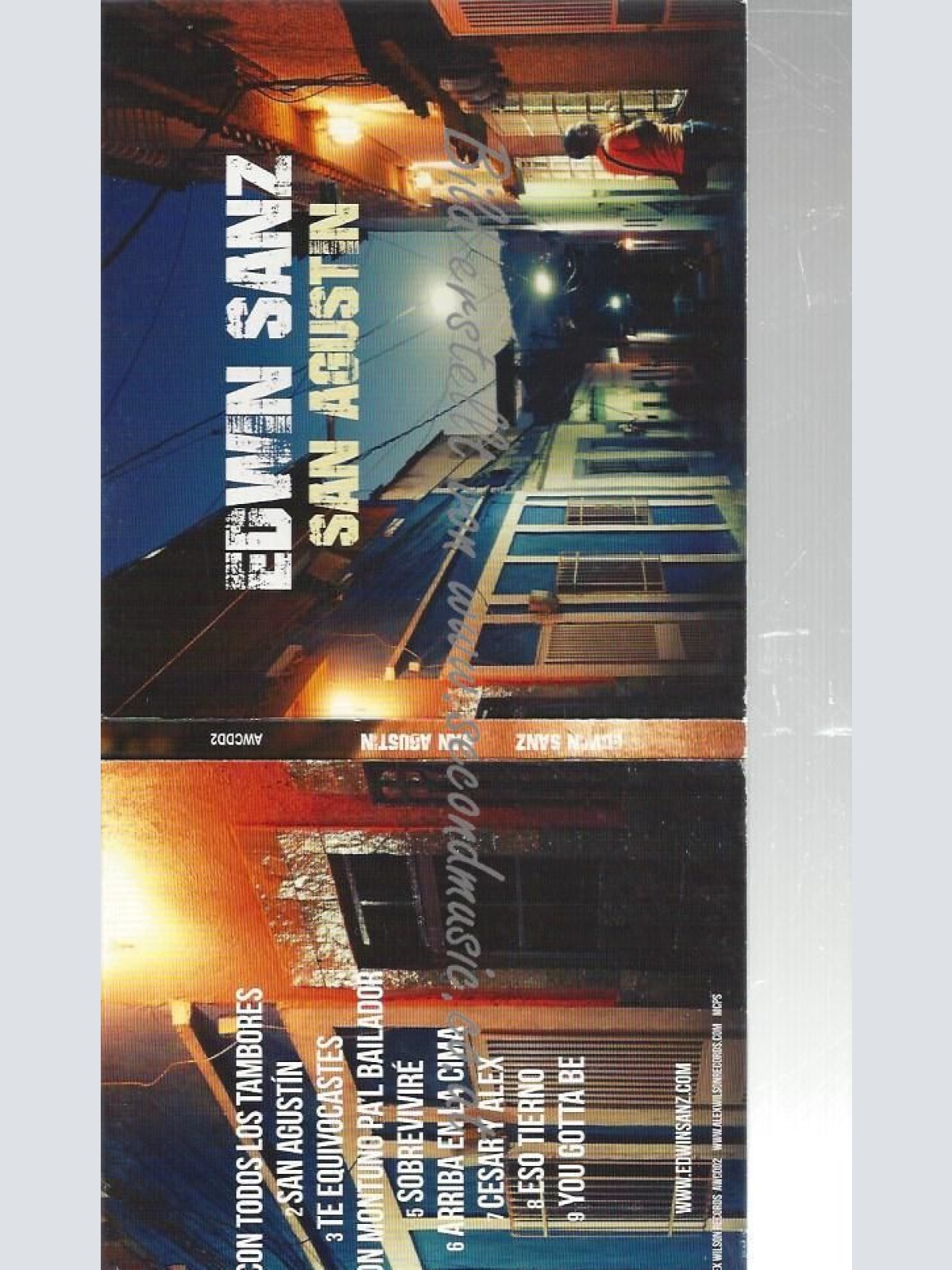 CD--EDWIN SANZ--    SAN AUGUSTIN |