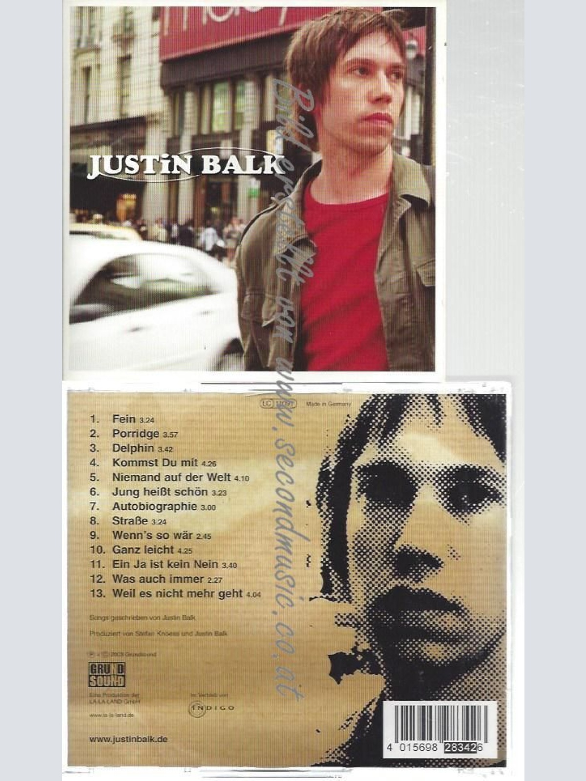 CD--Justin Balk //  Balk,Justin
