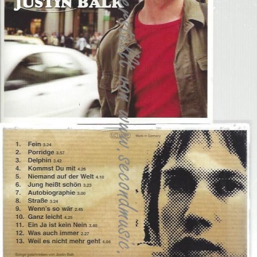 CD--Justin Balk //  Balk,Justin