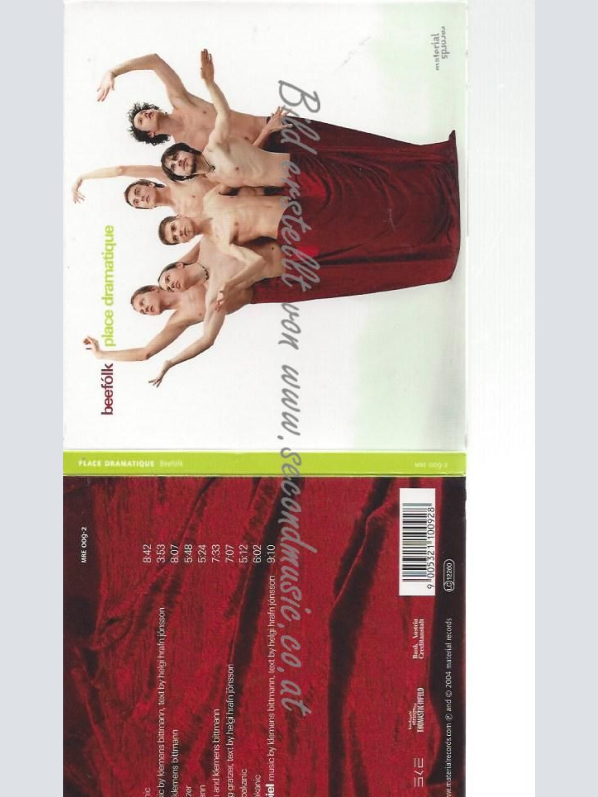 CD--BEEFOLK--    PLACE DRAMATIQUE