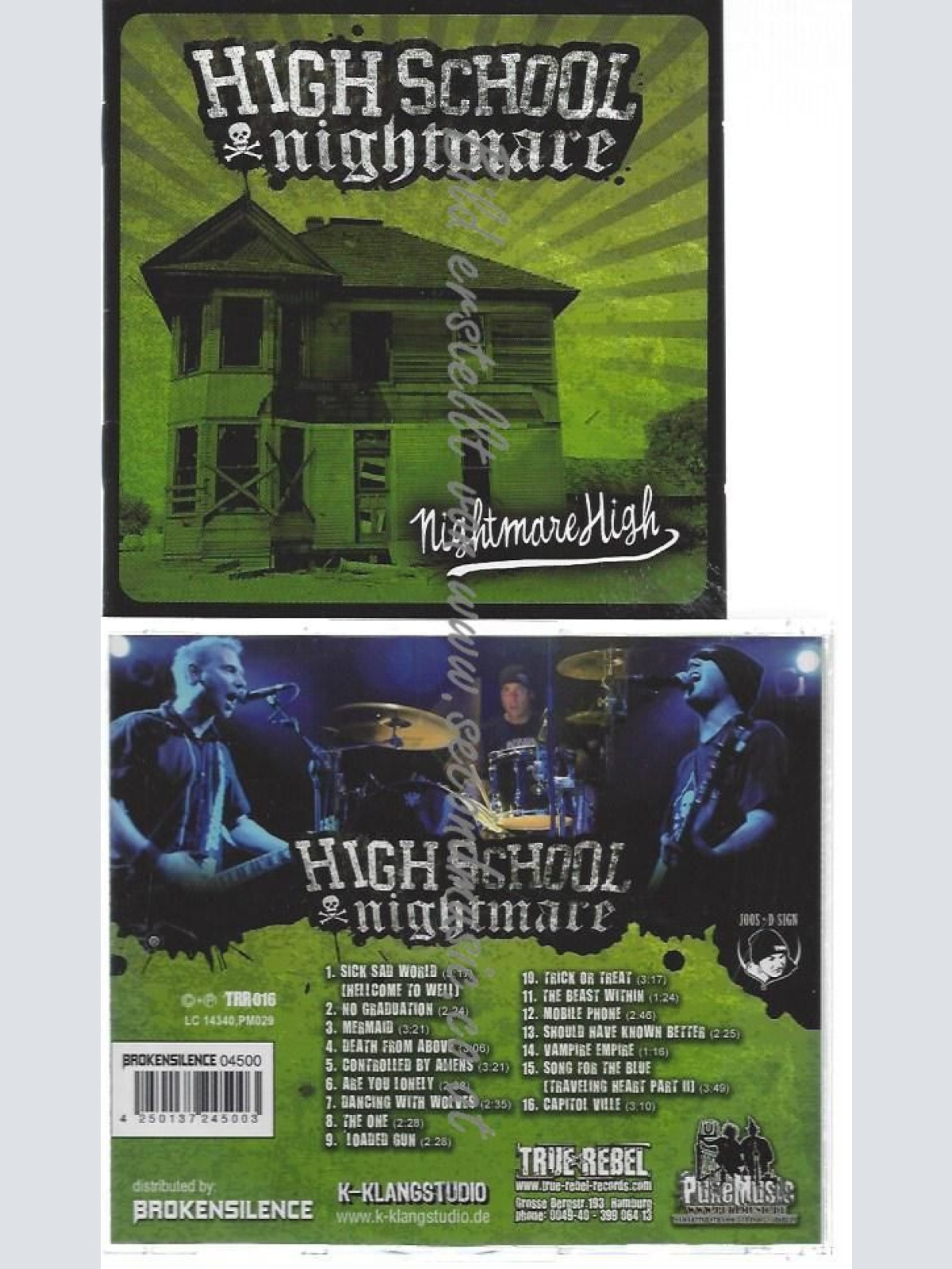 CD--HIGHSCHOOL NIGHTMARE--    NIGHTMARE HIGH