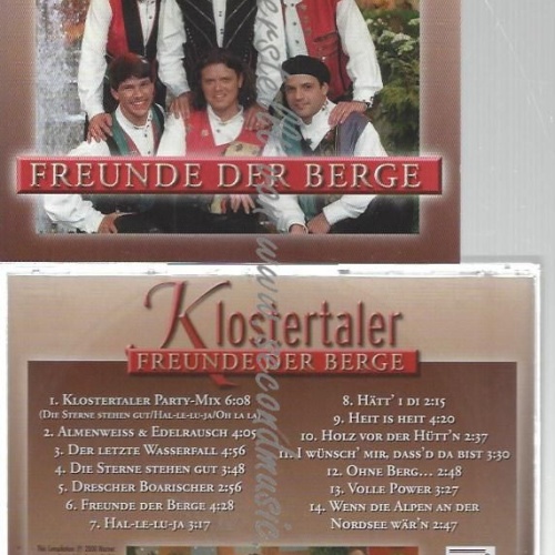 CD--KLOSTERTALER--    FREUNDE DER BERGE