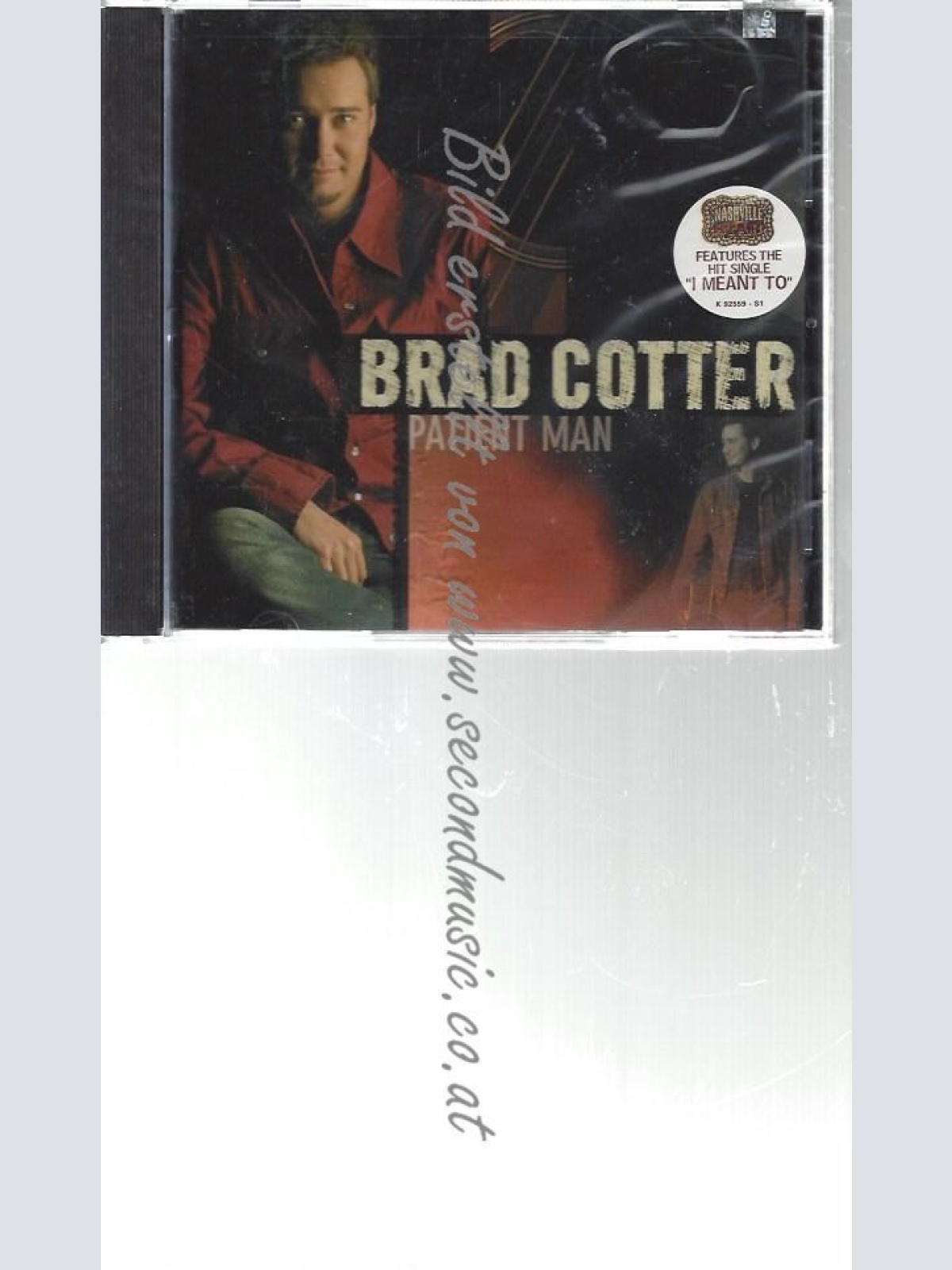 CD--Patient Man  // Brad Cotter