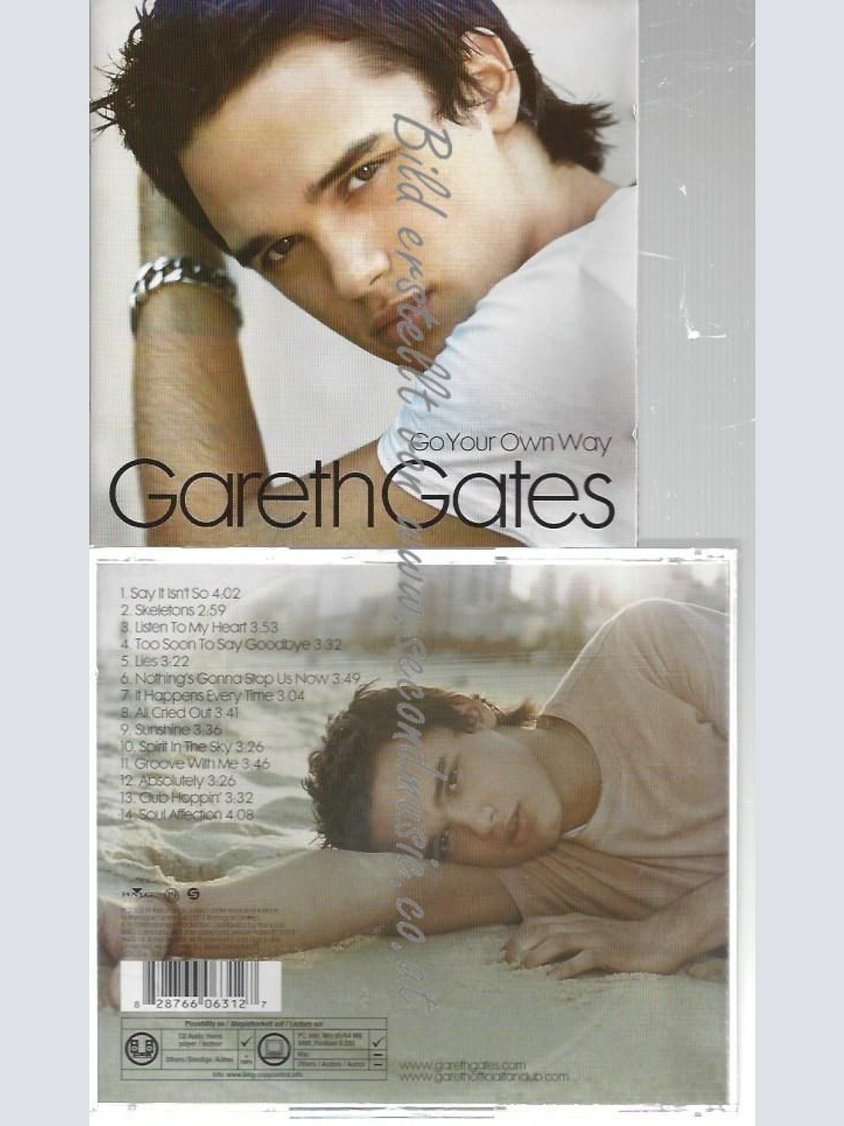 CD--GARETH GATES--    GO YOUR OWN WAY