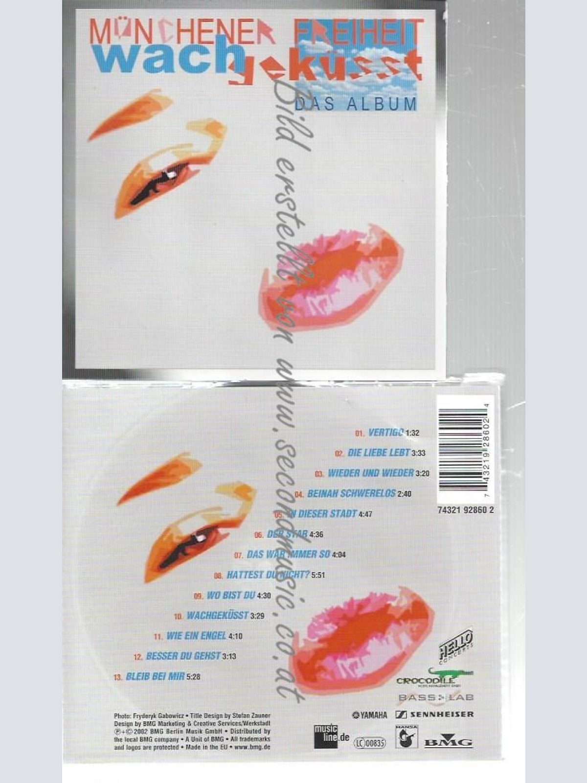 CD--MÜNCHENER FREIHEIT--    WACHGEKÜSST