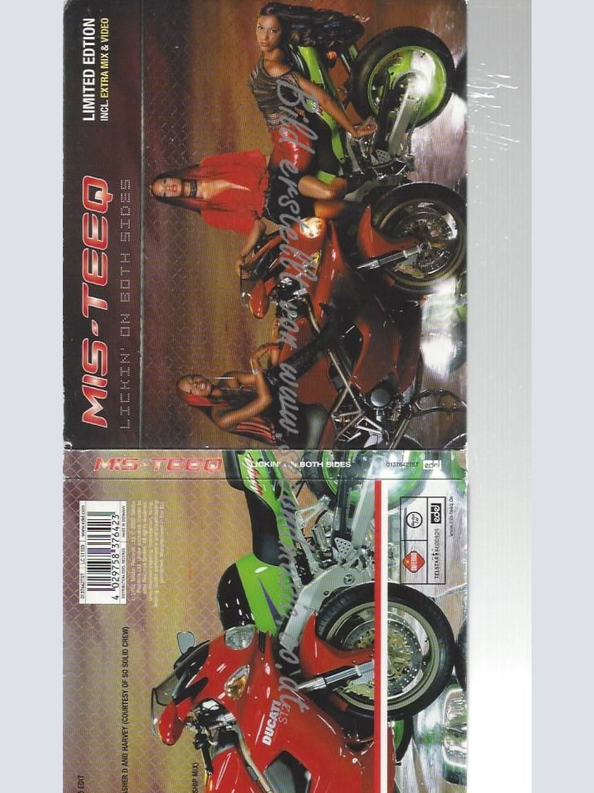 CD--MIS-TEEQ--    LICKIN' ON BOTH SIDES -LIMITED EDITION DIGI PACK