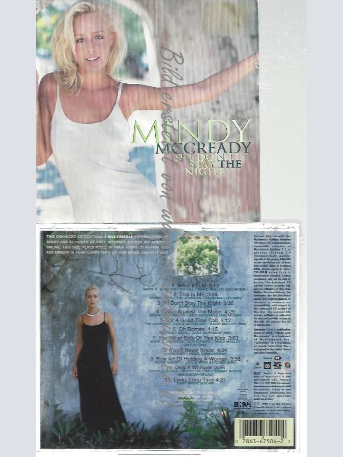 CD--MINDY MCCREADY--    IF I DON'T STAY THE NIGHT |