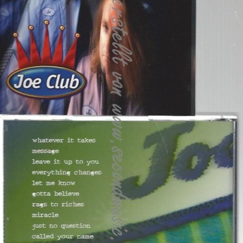 CD--JOE CLUB--    LEAVE IT UP TO YOU |