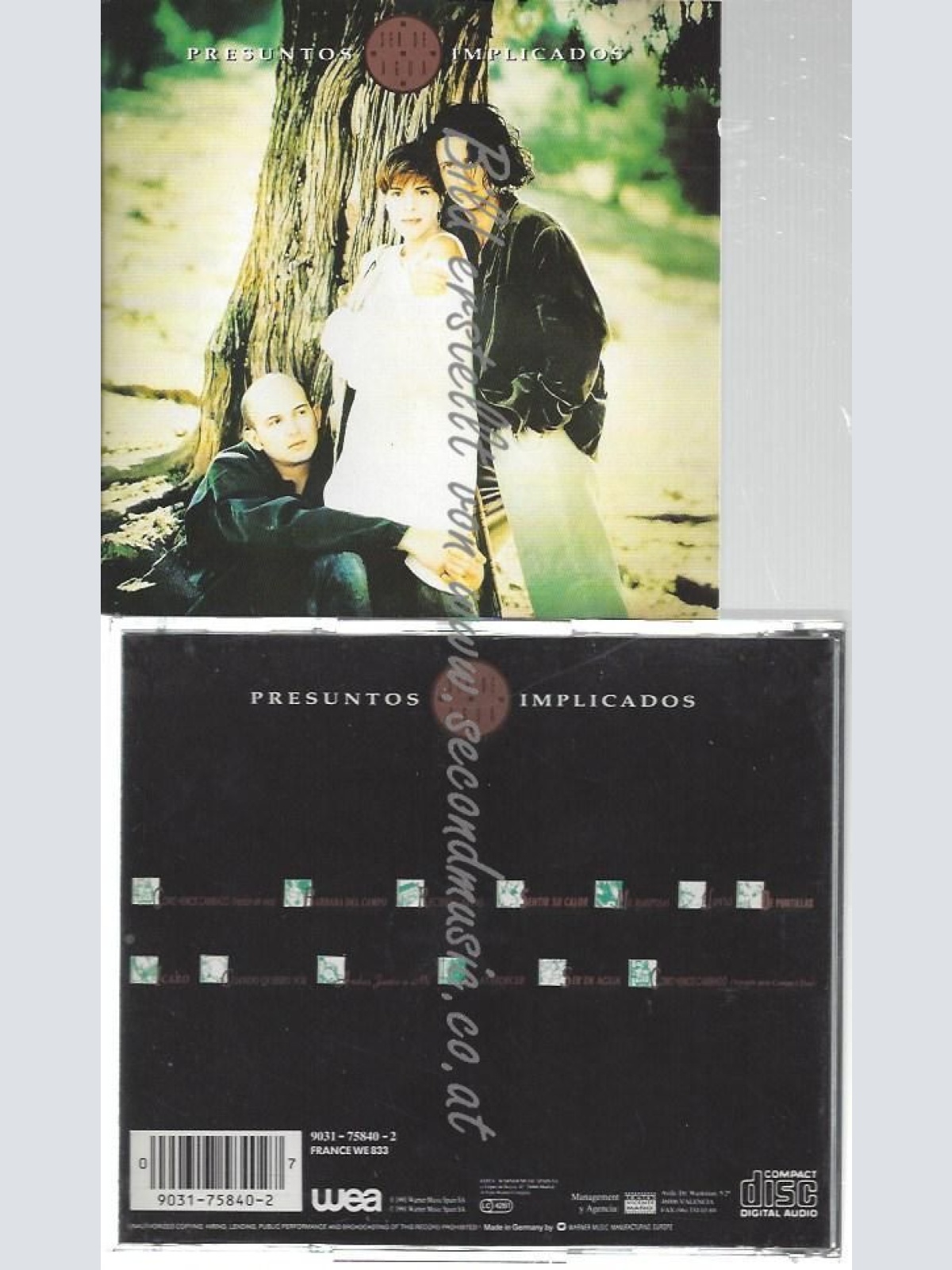 CD--PRESUNTOS IMPLICADOS--    SER DE AGUA |