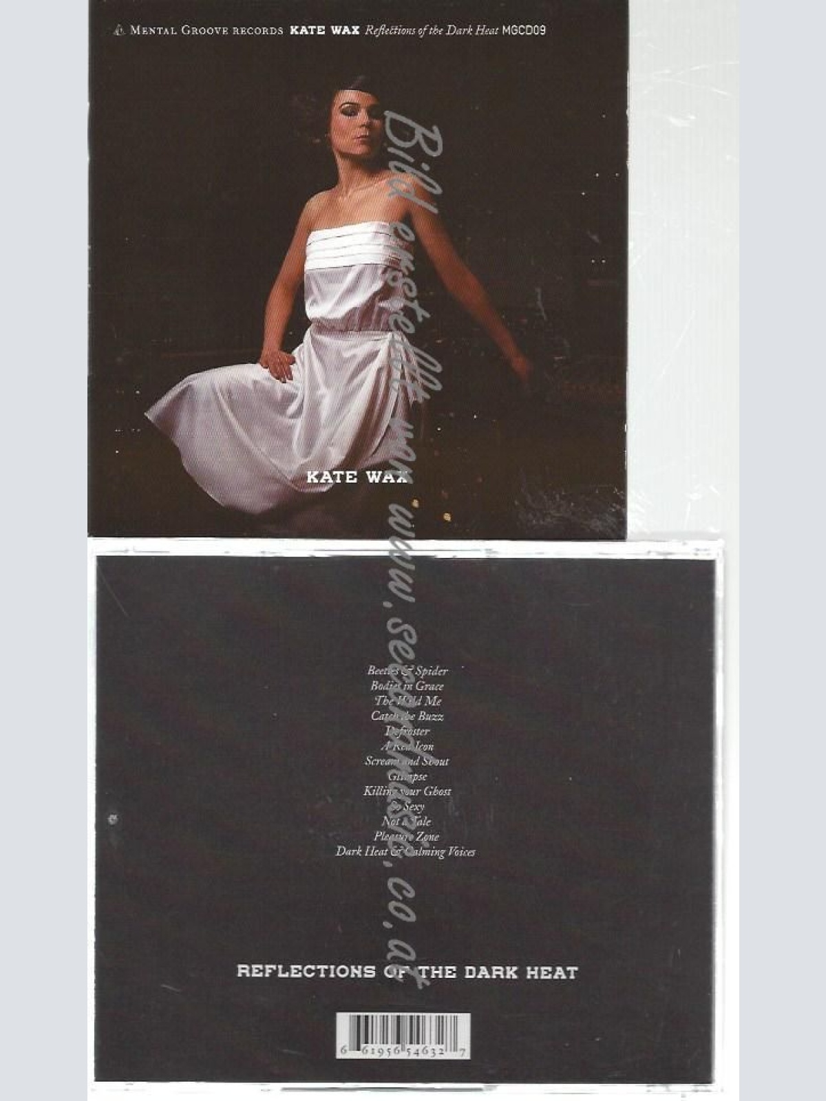 CD--KATE WAX--    REFLECTIONS OF THE DARK HEAT