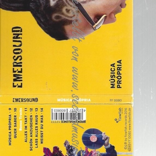 CD--EMERSOUND--    MUSICA PROPRIA