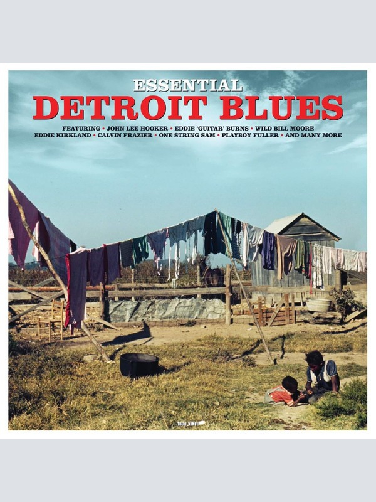 LP, Comp, 180 Various - Essential Detroit Blues