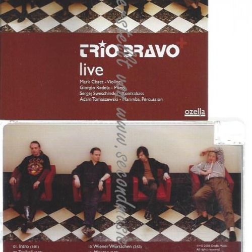 CD--TRIO BRAVO+--    LIVE