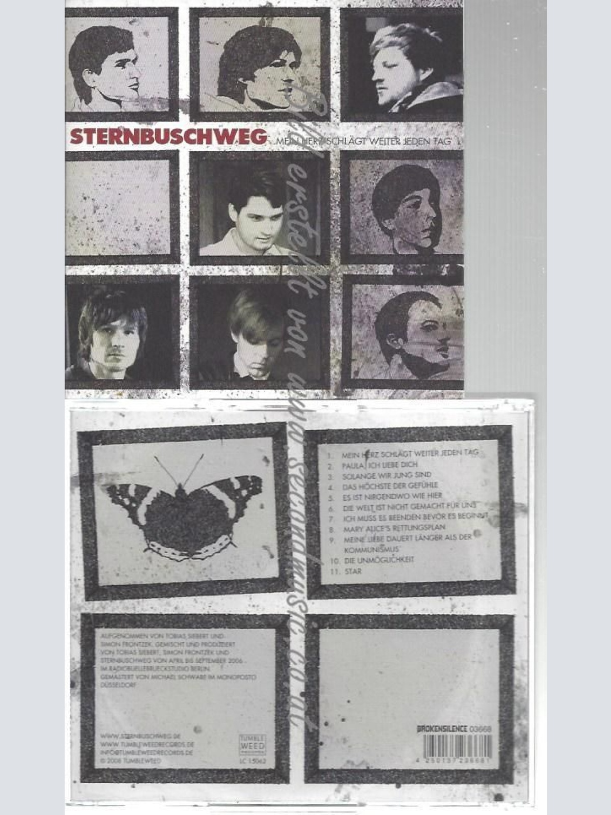 CD--STERNBUSCHWEG--    MEIN HERZ SCHLÄGT WEITER JEDEN TAG