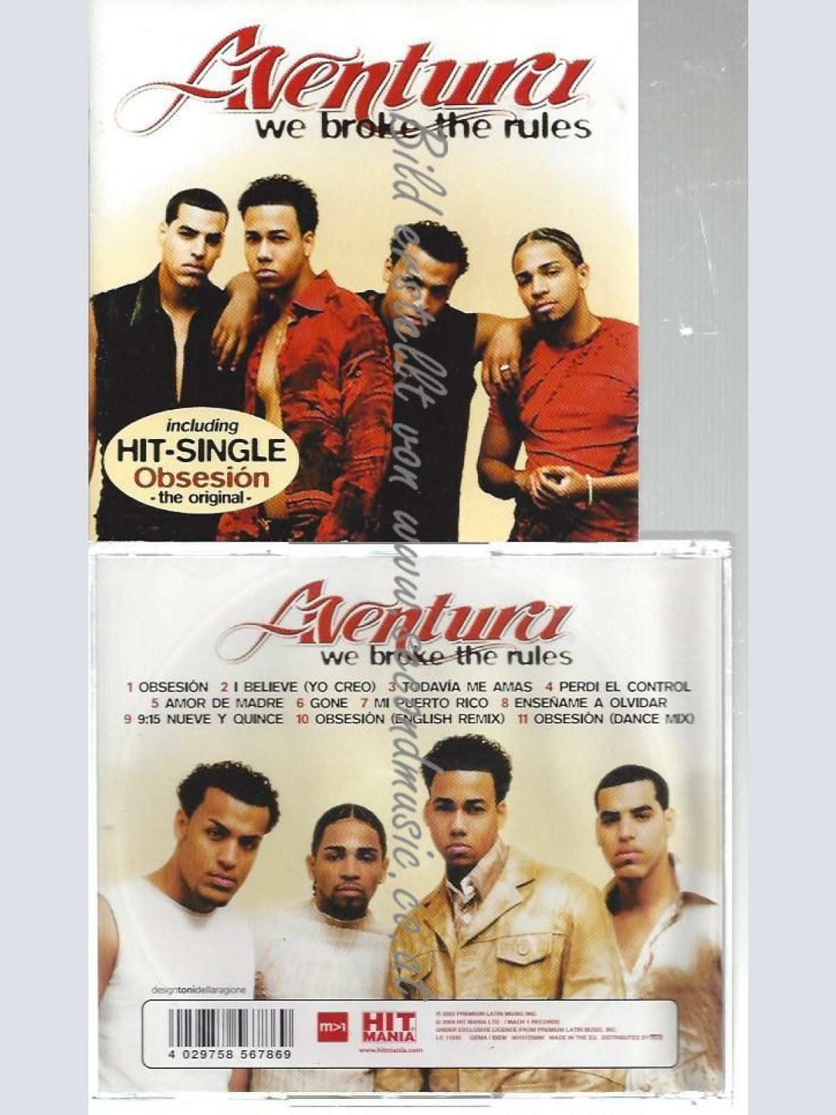 CD--We Broke the Rules //  Aventura