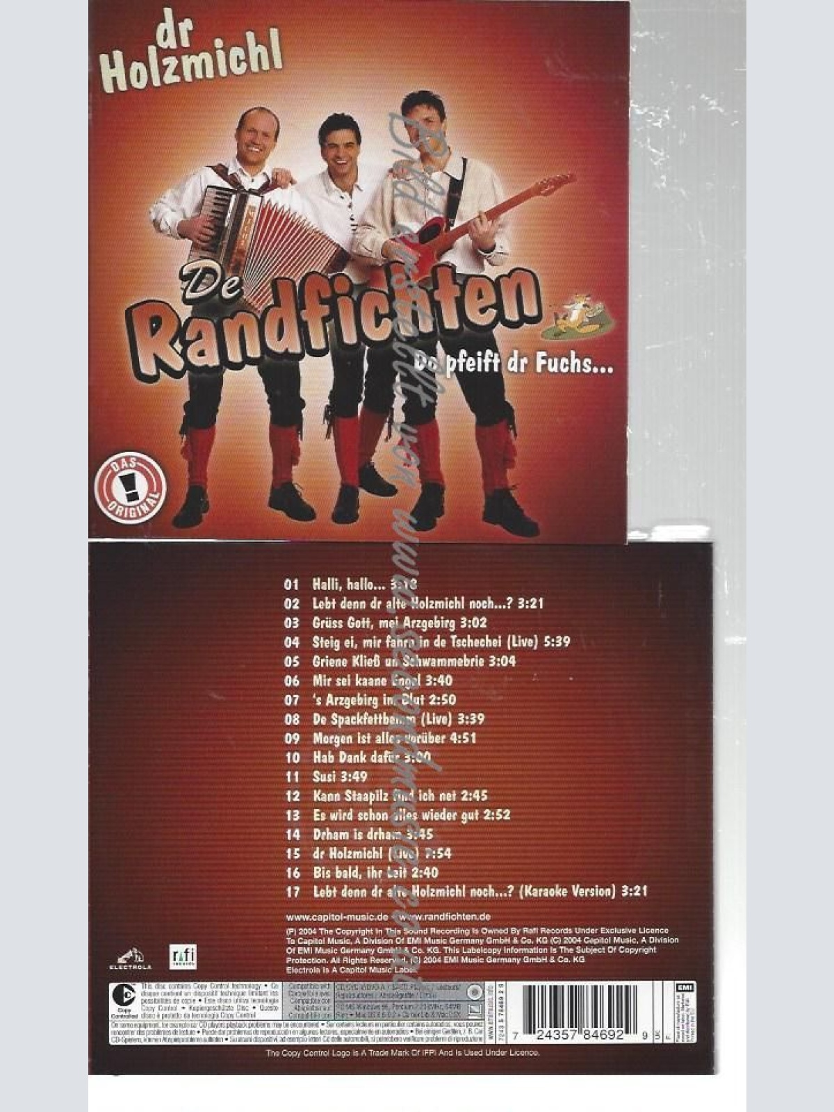 CD--DE RANDFICHTEN--    DR HOLZMICHL