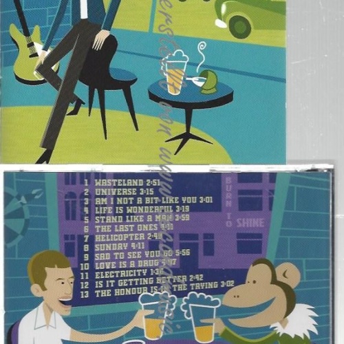 CD--MONKEEMAN--    BURN TO SHINE