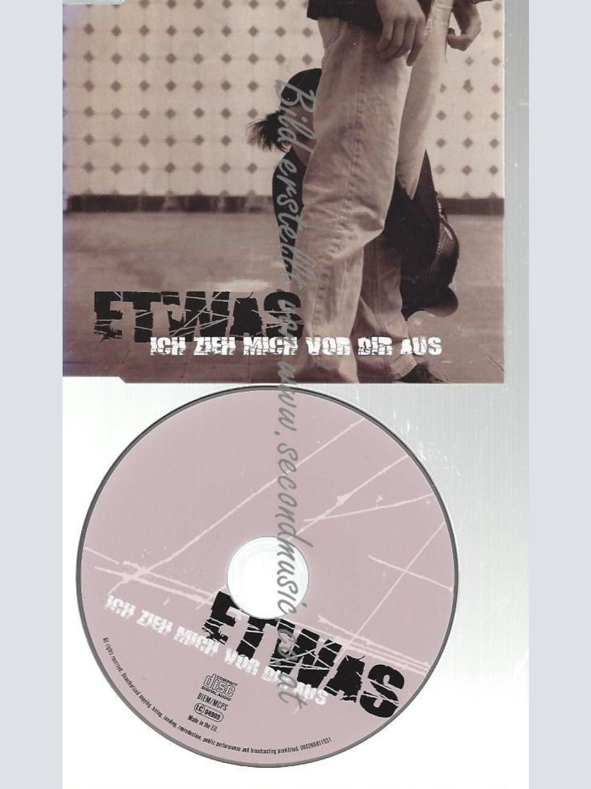 CD--ETWAS--    ICH ZIEH' MICH VOR DIR AUS