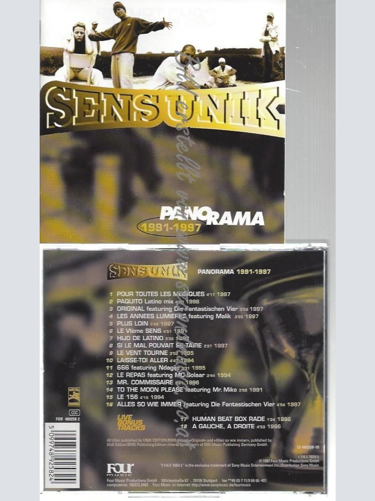 CD--Panorama (1991-1997  //Sens Unik